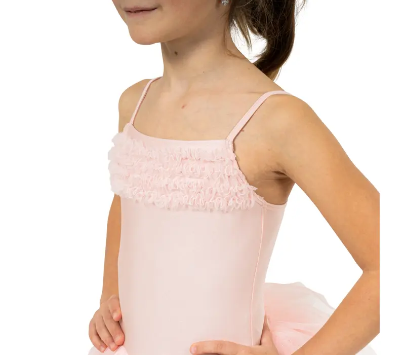 Bloch Desdemona, Leotard with Tutu Skirt - Pink Bloch