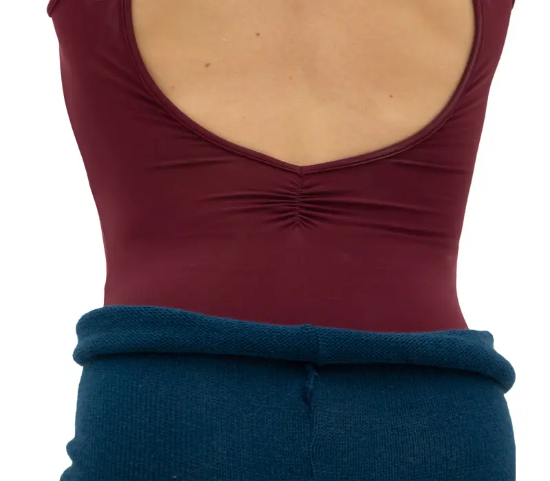 Bloch Dianna, women's leotard with thick straps - Burgundy Bloch