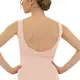 Bloch Dianna, women's leotard with thick straps - Light Pink Bloch