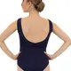 Bloch Dianna, women's leotard with thick straps - Navy