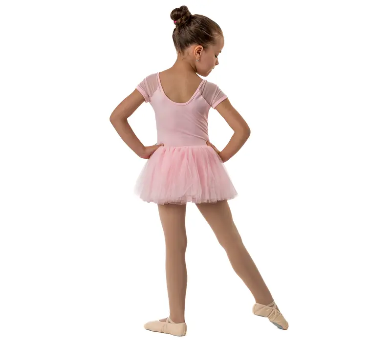 Bloch Dora, children's leotard with tutu skirt - Candy Pink Bloch