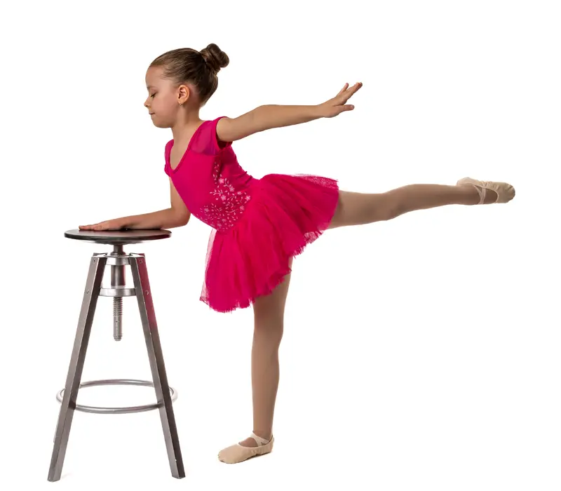 Bloch Dora, children's leotard with tutu skirt - Hot pink