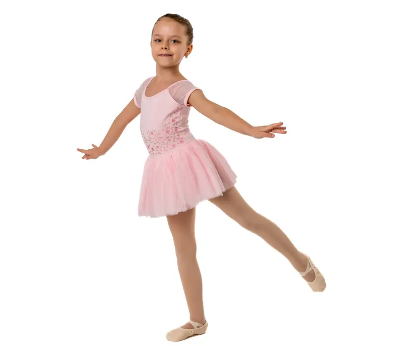 Bloch Dora, children's leotard with tutu skirt - Candy Pink Bloch