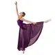 Bloch Ella, women's leotard with thin straps - Aubergine Bloch