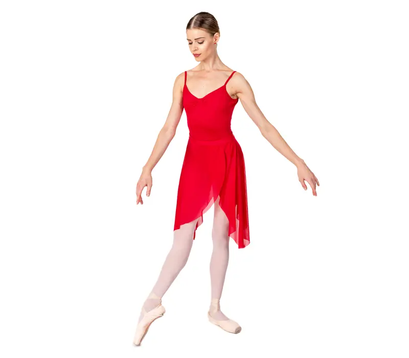 Bloch Ella, women's leotard with thin straps - Grey Bloch