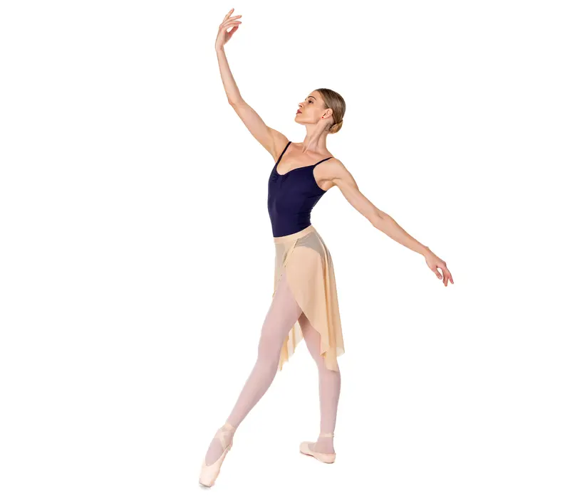 Bloch Ella, women's leotard with thin straps - Grey Bloch