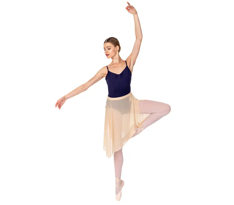 Bloch Ella, women's leotard with thin straps - Almond Bloch