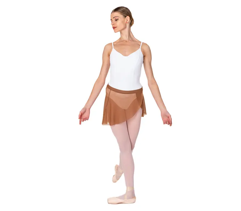 Bloch Ella, women's leotard with thin straps - Almond Bloch