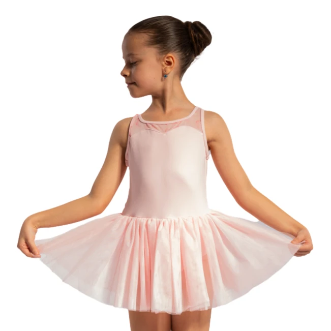 Bloch Evie Floral, Tank Leotard with Tutu Skirt Bloch Evie Floral, Tank Leotard with Tutu Skirt