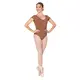 Bloch Gather, leotard for women with short sleeves