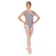 Bloch Gather, leotard for women with short sleeves - Grey Bloch