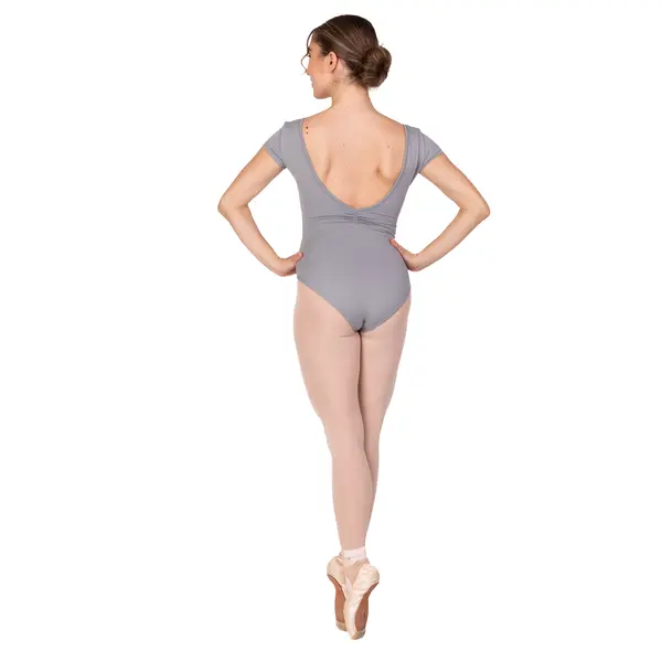 Bloch Gather, leotard for women with short sleeves