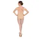 Bloch Gather, leotard for women with short sleeves - Sand