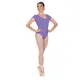 Bloch Gather, leotard for women with short sleeves - Lavender Bloch