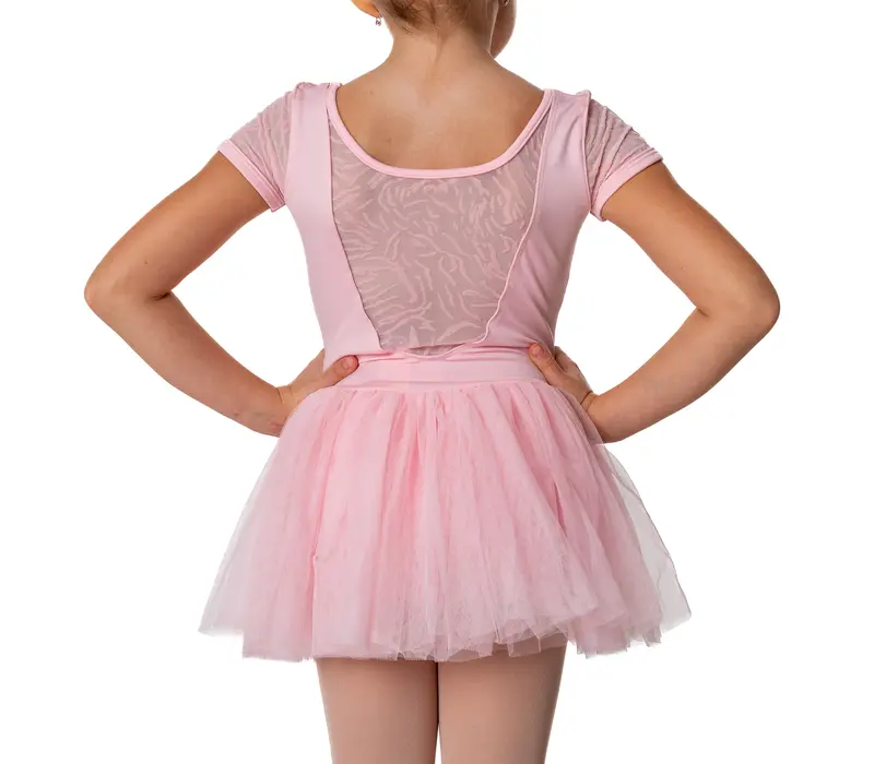 Bloch Holly, Kid's Leotard with Tutu Skirt - Candy Pink Bloch