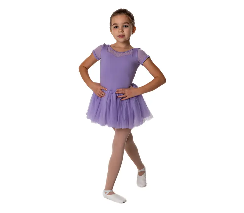 Bloch Holly, Kid's Leotard with Tutu Skirt - Lilac Bloch