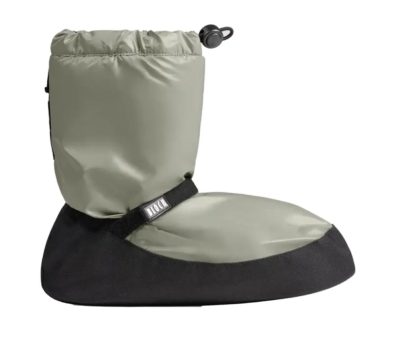 Bloch metalic bootie, women's warm-up shoes - Green - Olive metallic Bloch