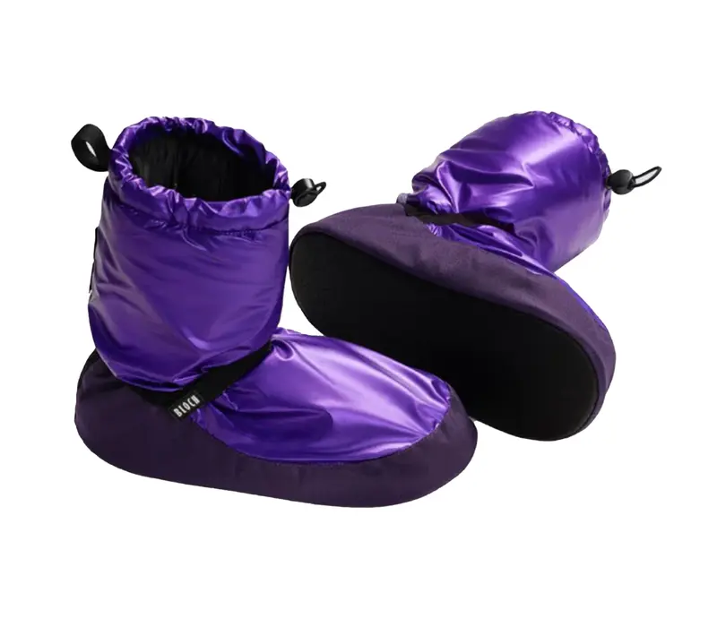 Bloch Booties, warming footwear for children Metallic - Vibrant purple metallic Bloch