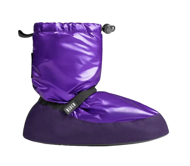 Bloch Booties, warming footwear for children Metallic - Vibrant purple metallic Bloch