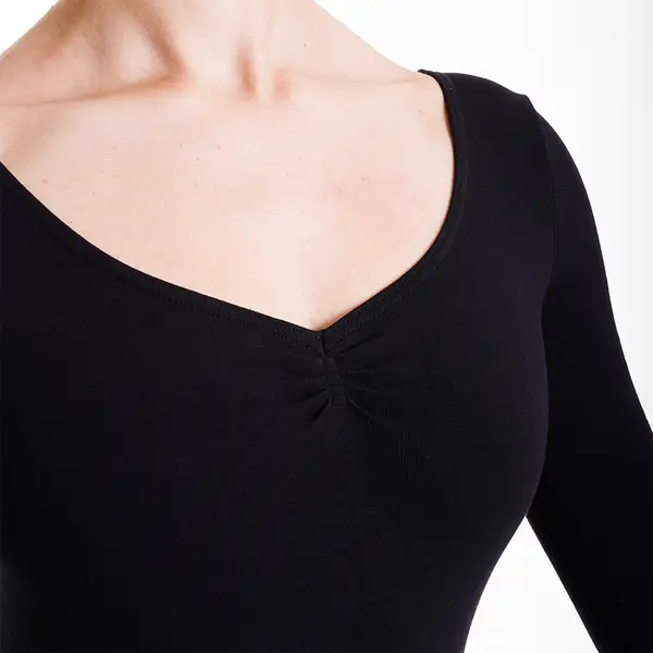 Bloch Ballon, leotard with three quarter sleeve