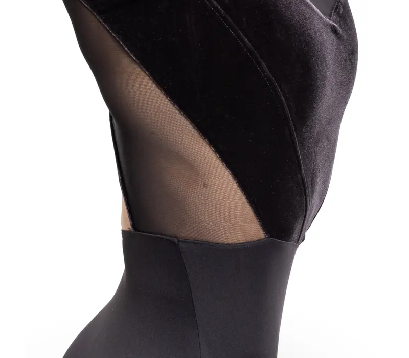 Bloch Gia cap sleeve leotard, leotard for ladies - Black