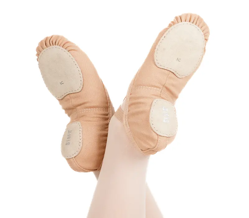 Bloch Performa, kid's ballet slippers - Sand