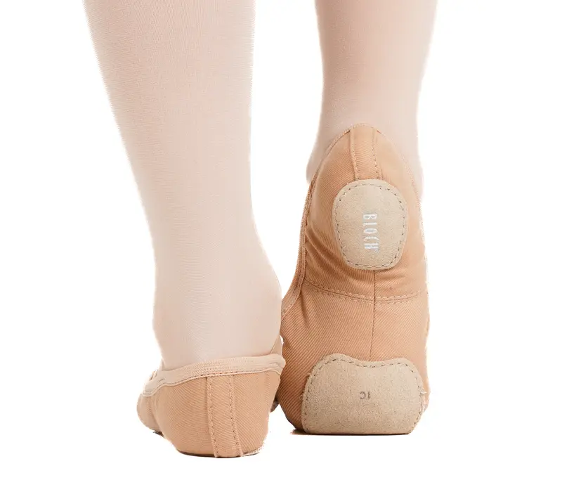 Bloch Performa, kid's ballet slippers - Sand