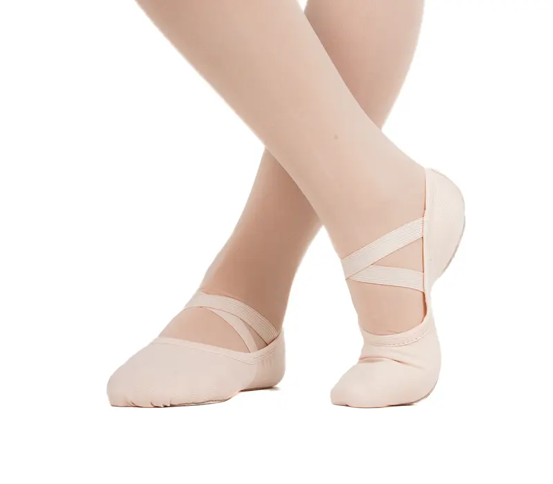 Bloch Performa, kid's ballet slippers - Theatrical Pink Bloch