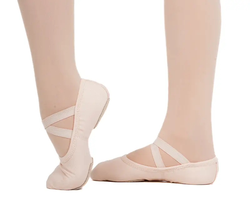 Bloch Performa, kid's ballet slippers - Theatrical Pink Bloch