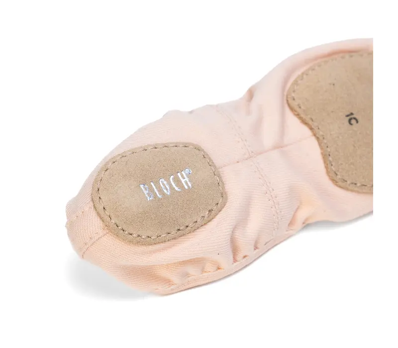 Bloch Performa, kid's ballet slippers - Theatrical Pink Bloch