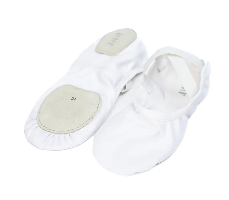 Bloch Performa, kid's ballet slippers - White