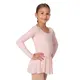 Petal, Skirted Long Sleeve Leotard