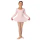 Petal, Skirted Long Sleeve Leotard