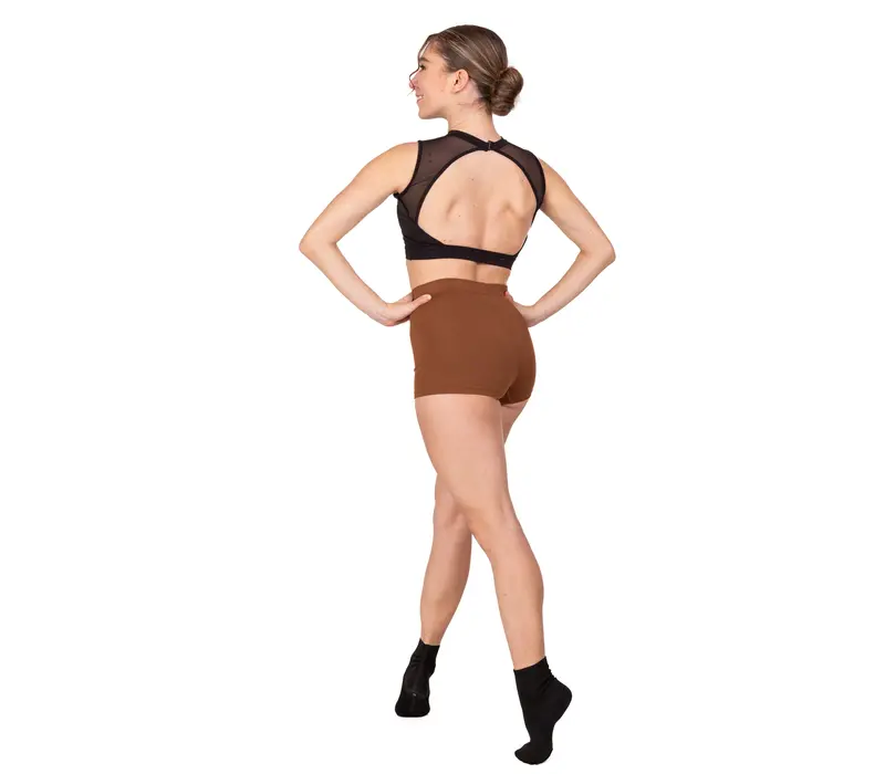 Bloch Vela, Shorts for Women - Cocoa Bloch