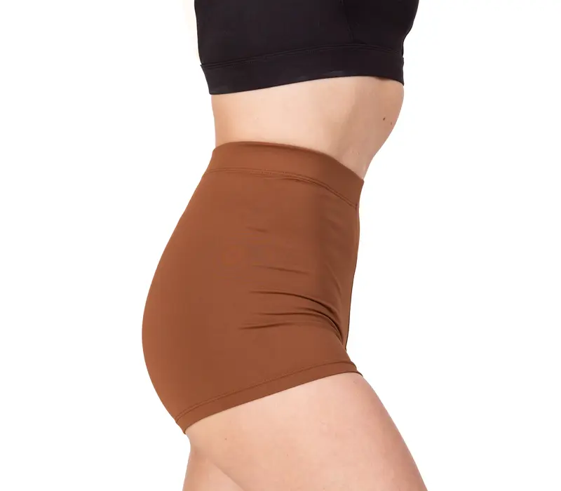 Bloch Vela, Shorts for Women - Cocoa Bloch