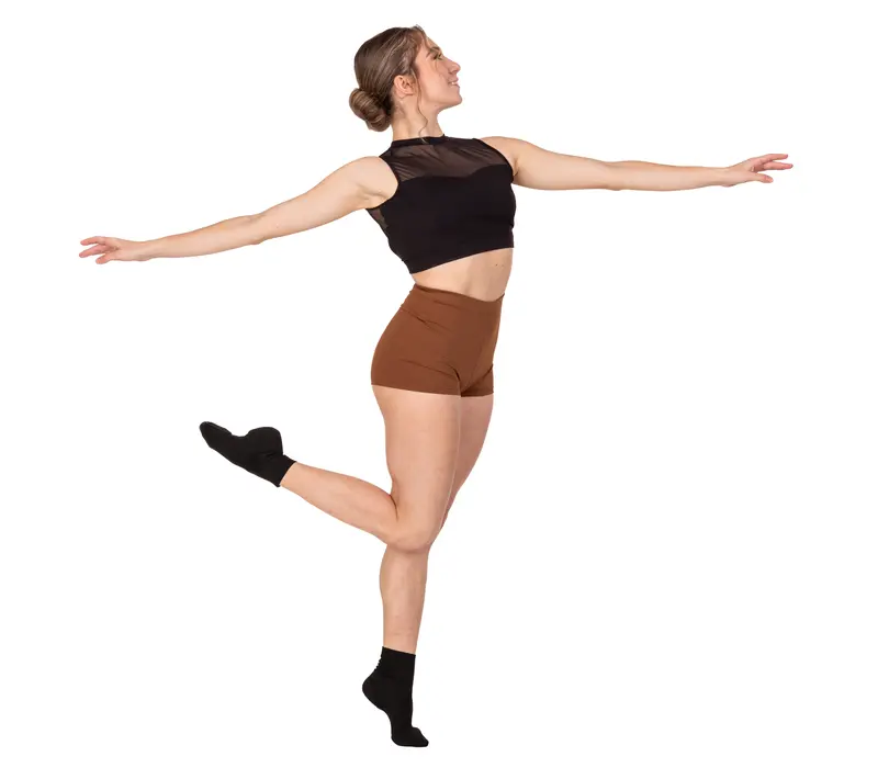 Bloch Vela, Shorts for Women - Cocoa Bloch