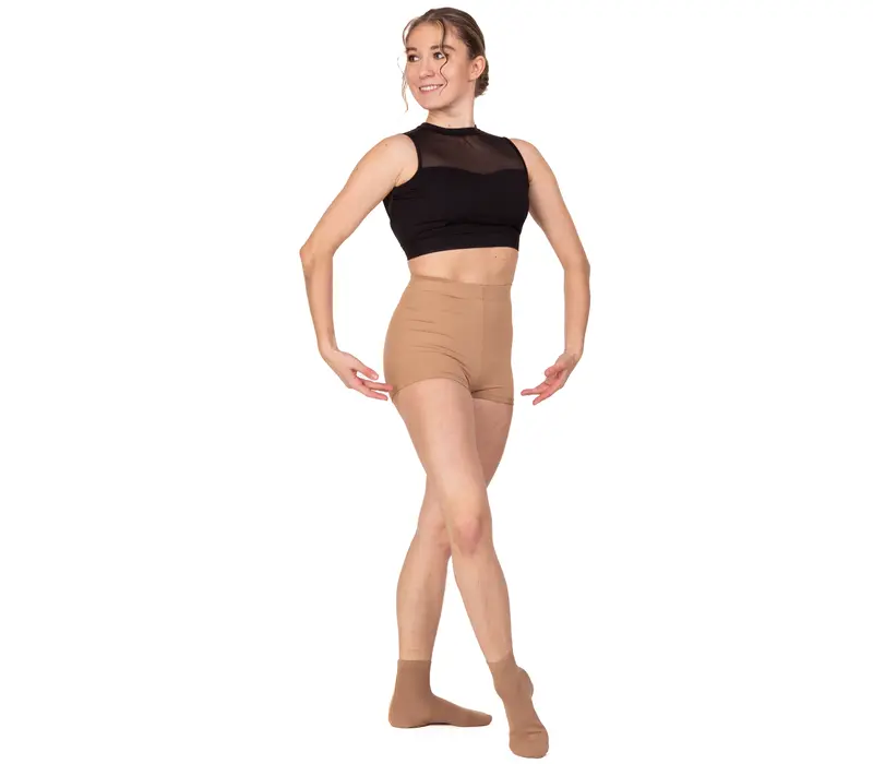 Bloch Vela, Shorts for Women - Tan Bloch