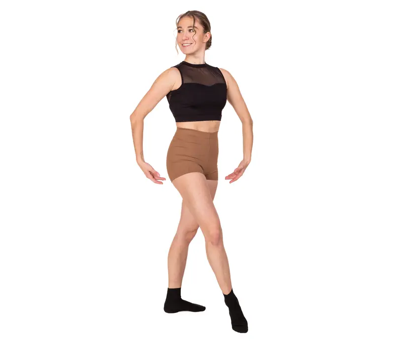 Bloch Vela, Shorts for Women - Almond Bloch