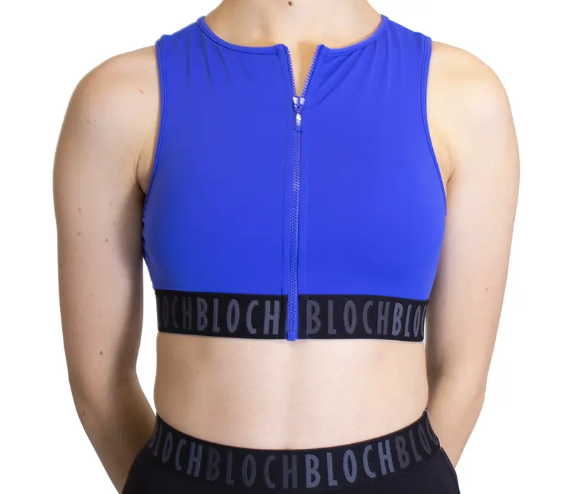 Bloch Remy, crop top for women - Blue