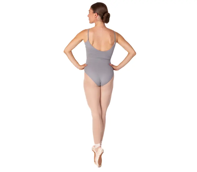Bloch Ruby, women's camisole leotard - Grey Bloch