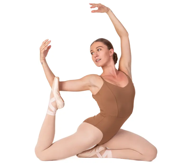 Bloch Ruby, women's camisole leotard - Navy