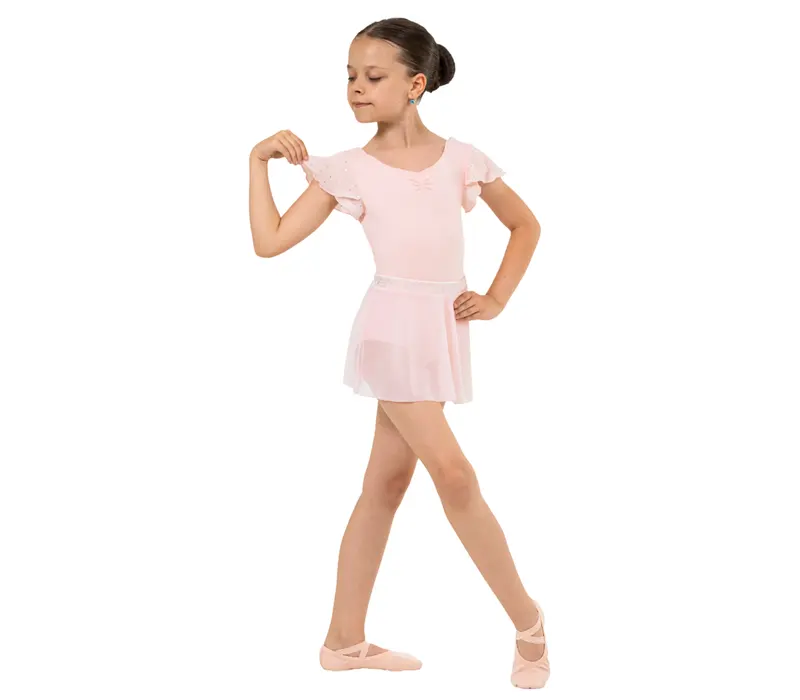 Bloch Mesh Pull on Skirt Sadie, Girls' Skirt Bloch Mesh Pull on Skirt Sadie, Girls' Skirt - Candy Pink Bloch