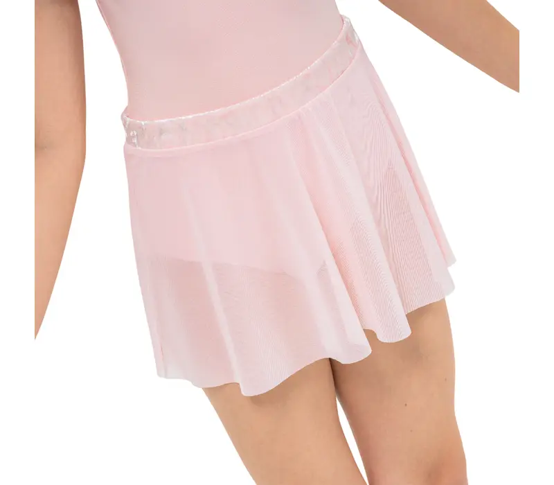 Bloch Mesh Pull on Skirt Sadie, Girls' Skirt Bloch Mesh Pull on Skirt Sadie, Girls' Skirt - Candy Pink Bloch