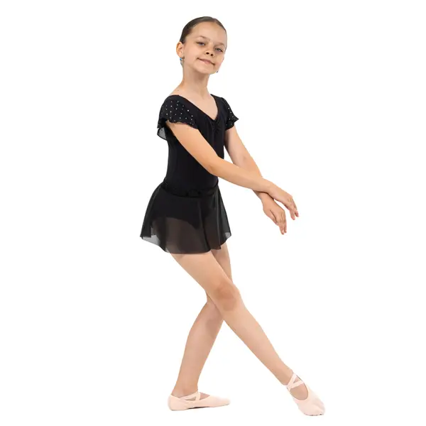 Bloch Mesh Pull on Skirt Sadie, Girls' Skirt