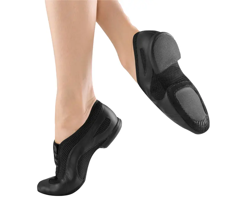 Bloch Slipstream Slip On, Jazz Shoes - Black