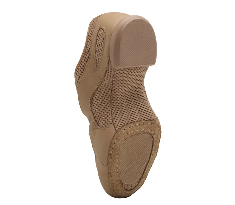 Bloch Slipstream Slip On, Jazz Shoes - Tan