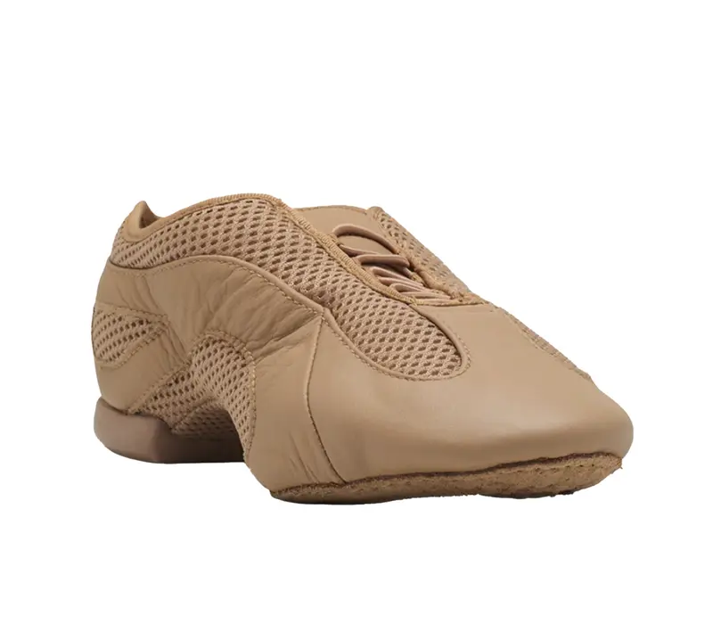 Bloch Slipstream Slip On, Jazz Shoes - Tan