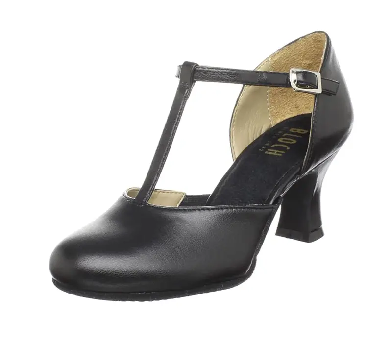 Bloch Splitflex, women's character shoes - Black