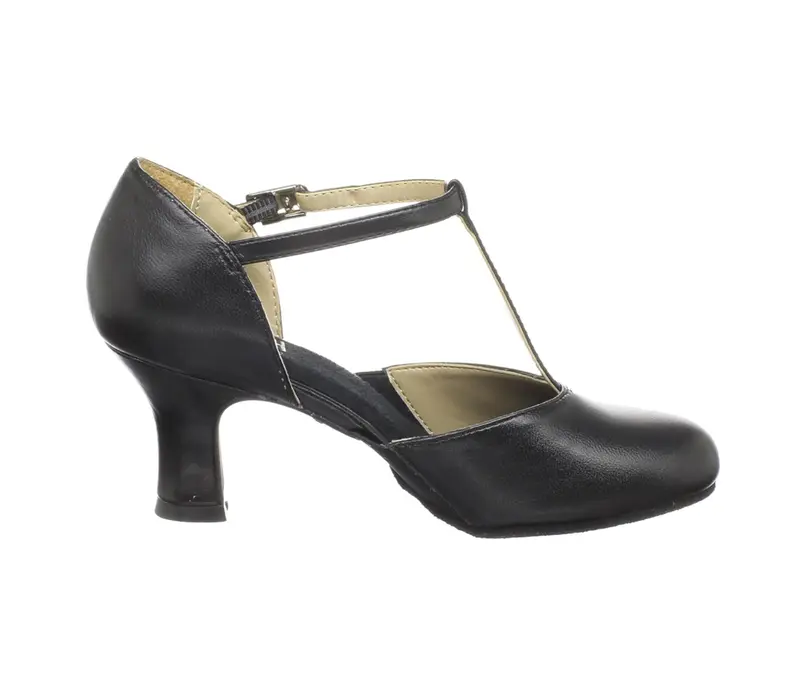 Bloch Splitflex, women's character shoes - Black