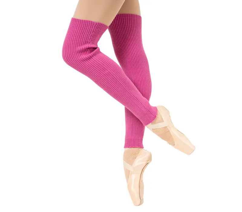 Bloch Rib Legwarmer, Knitted Dance Leg Warmers - Pink Bloch
